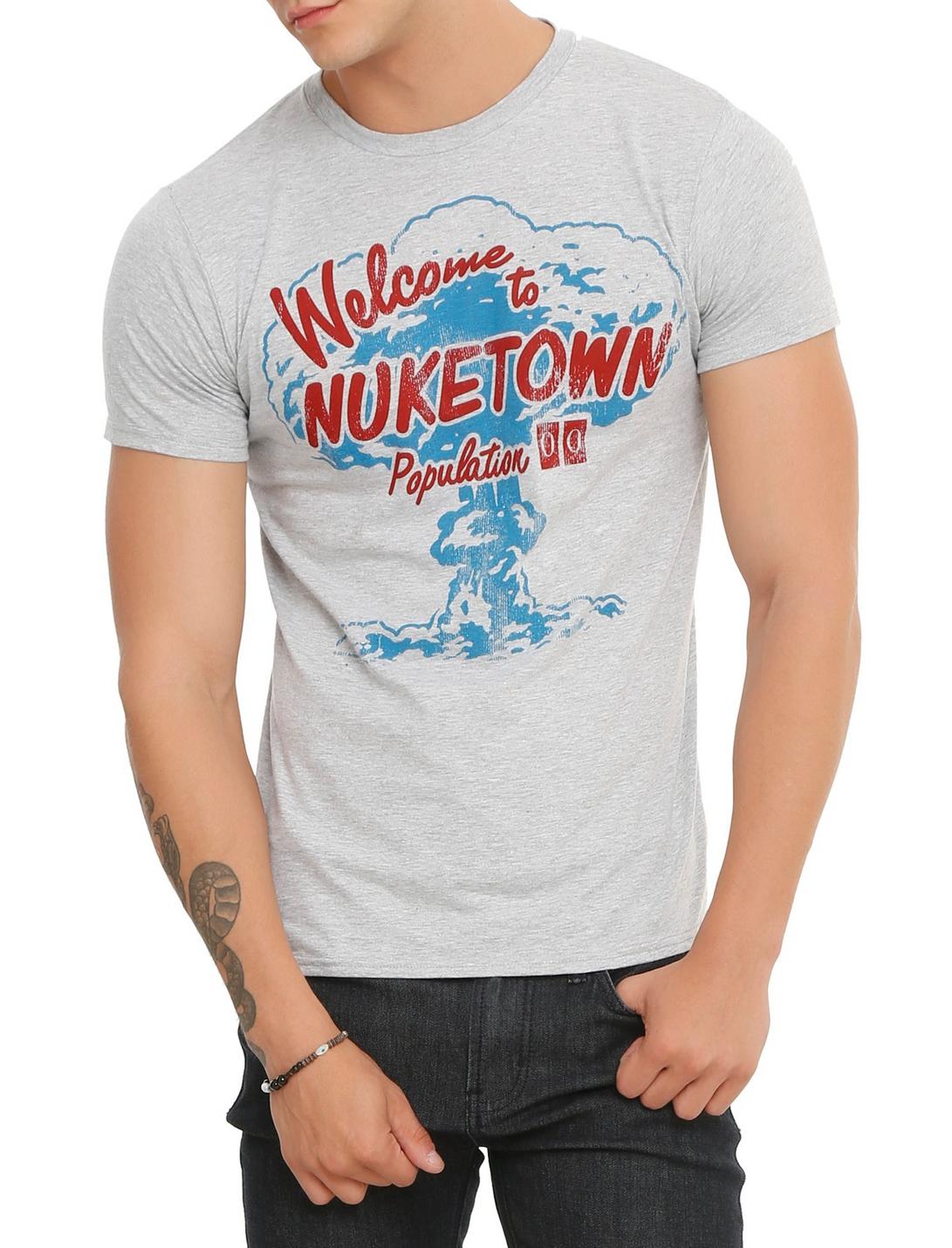 Call Of Duty: Black Ops III Welcome To Nuketown T-Shirt, BLACK, hi-res