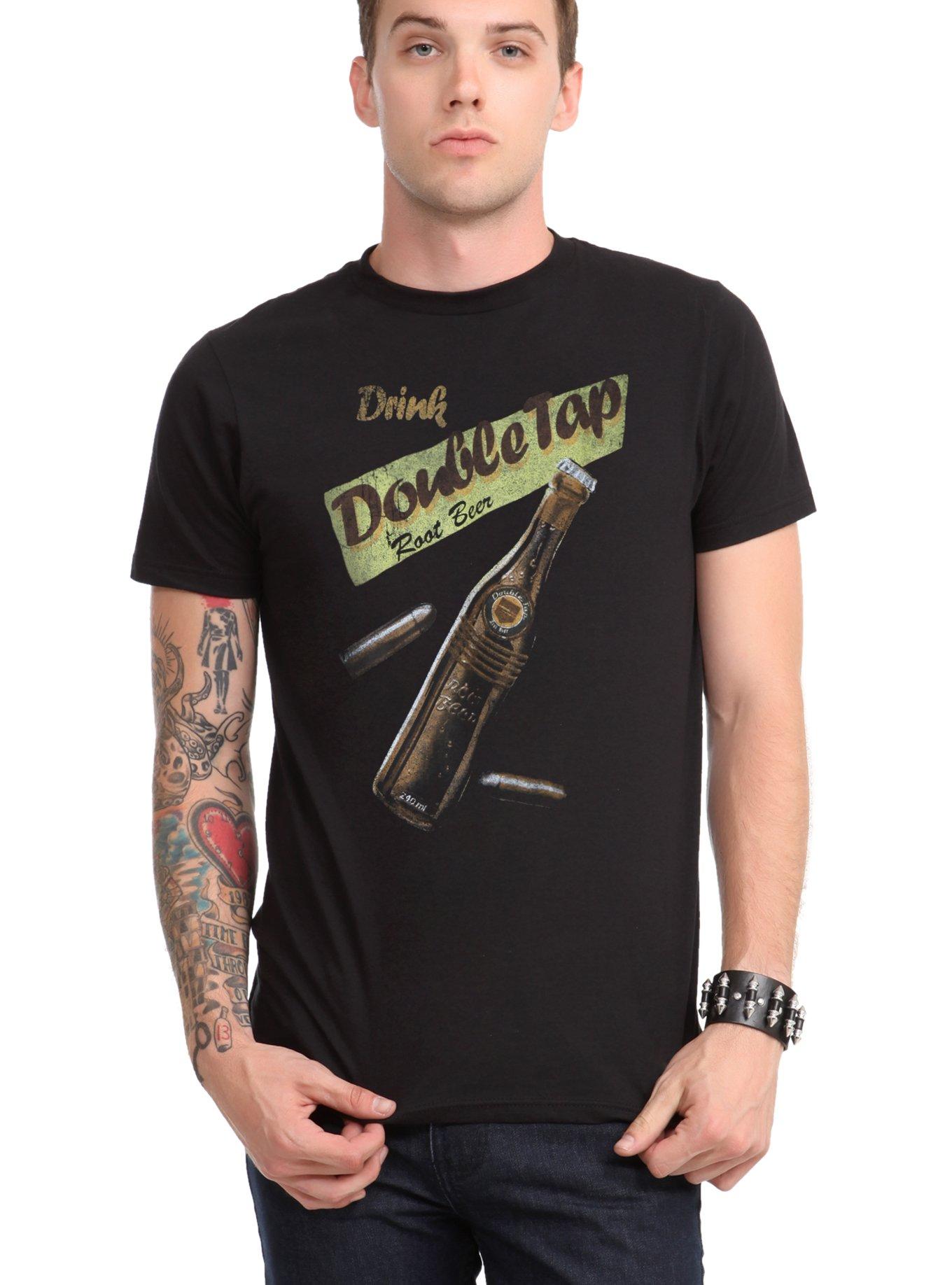 Call Of Duty: Black Ops III Double Tap Root Beer T-Shirt, BLACK, hi-res