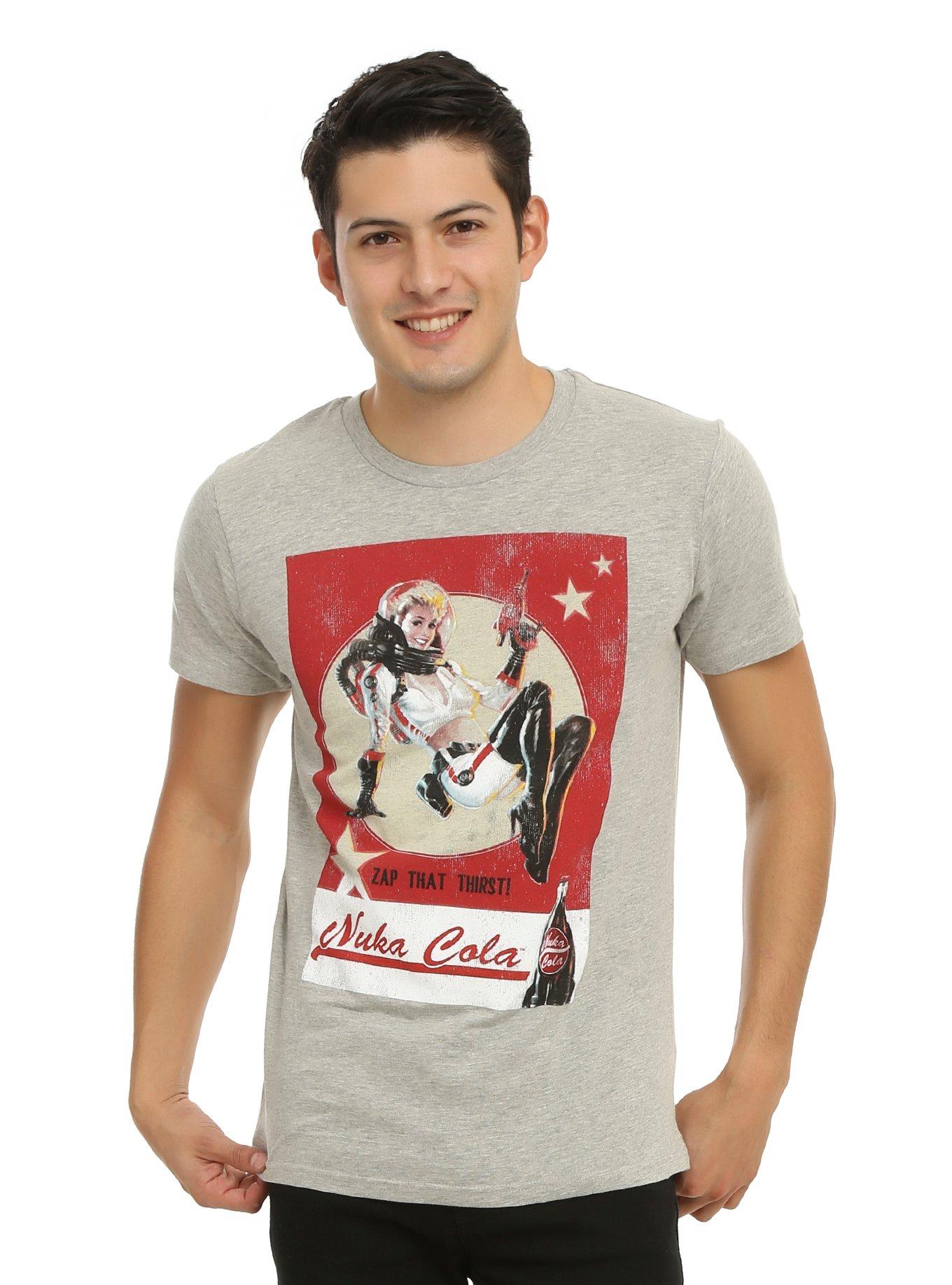 Fallout 4 Thirst Zapper Ad T-Shirt, BLACK, hi-res