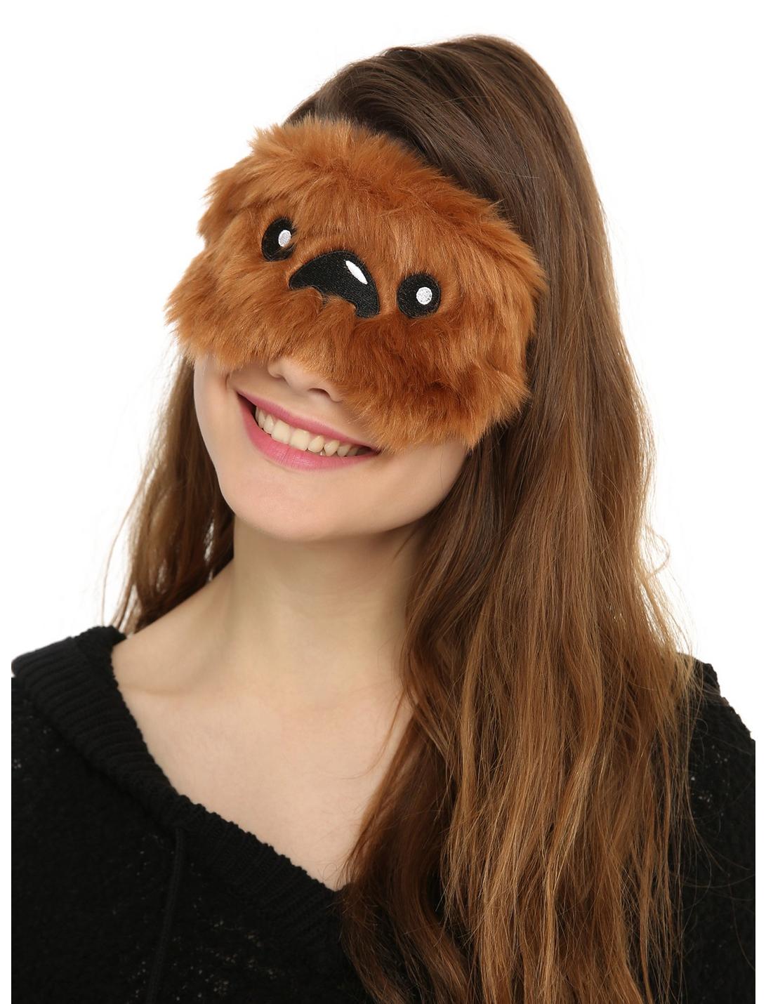 Chewbacca Faux Fur Eye Mask, , hi-res
