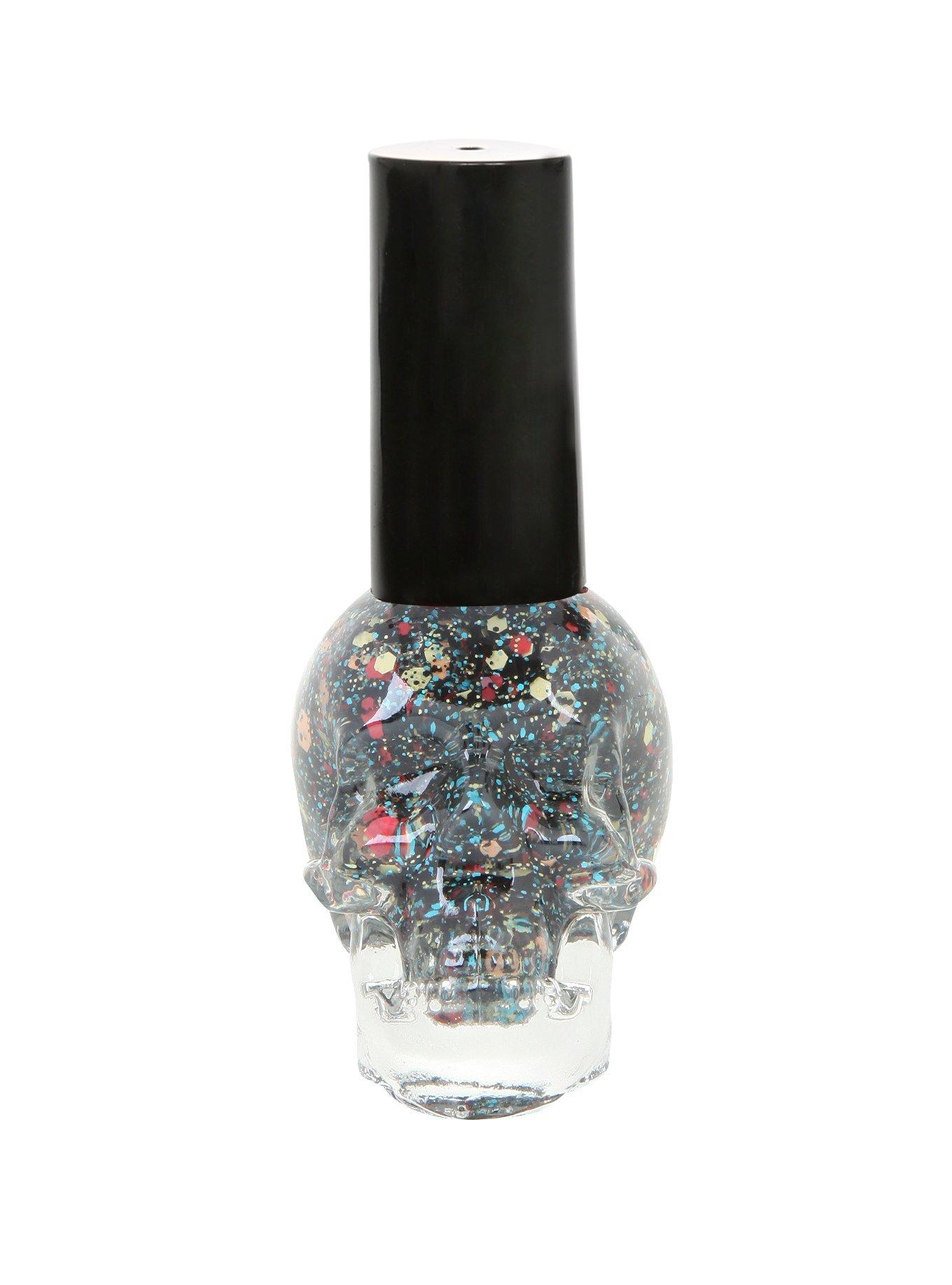 Blackheart Beauty Multi Color Party Splatter Nail Polish, , hi-res