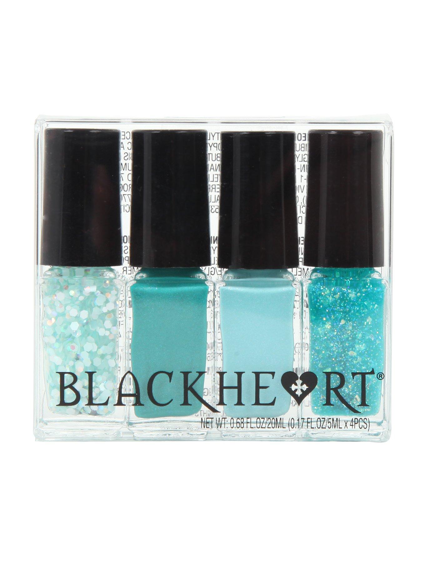 Blackheart Beauty Mini Mermaid Nail Polish Set, , hi-res