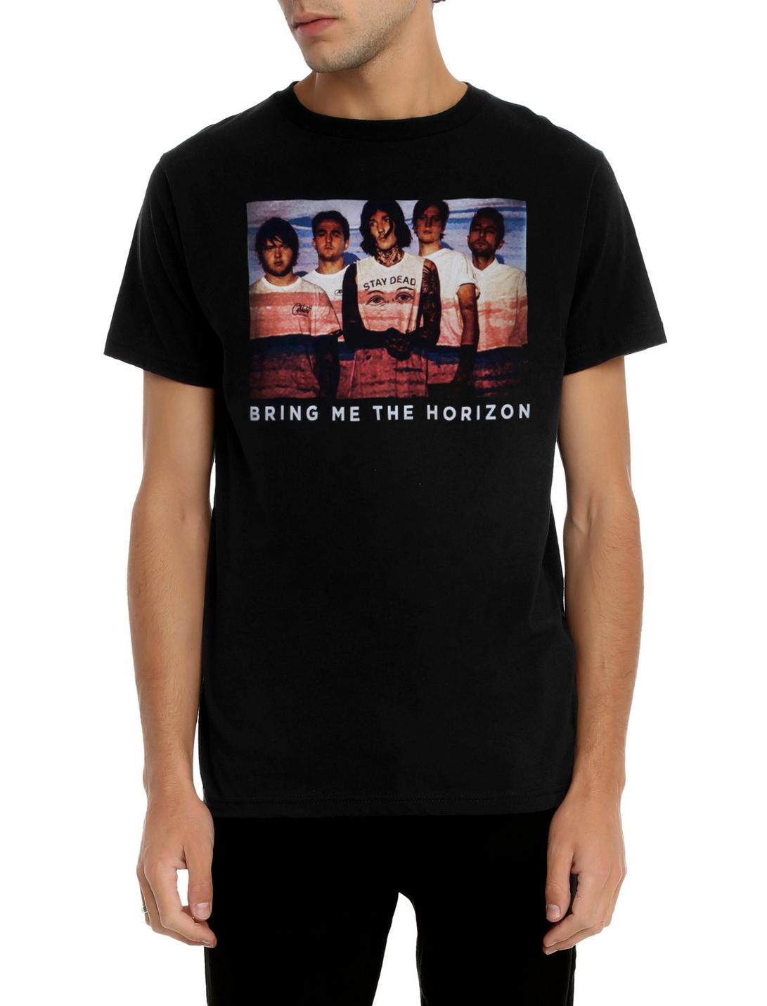 Bring Me The Horizon Photo Lines T-Shirt, BLACK, hi-res