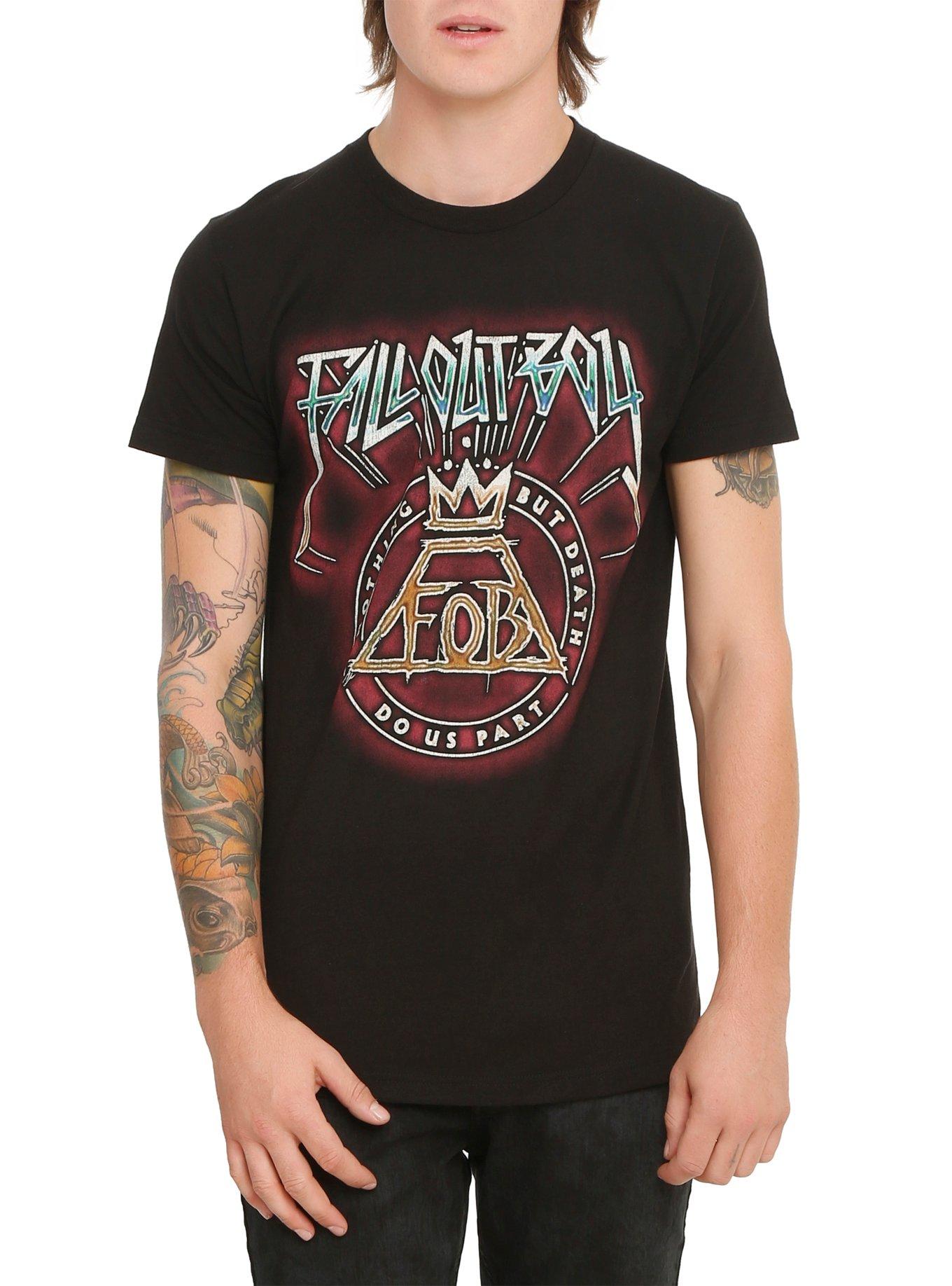 fall out boy t shirt hot topic