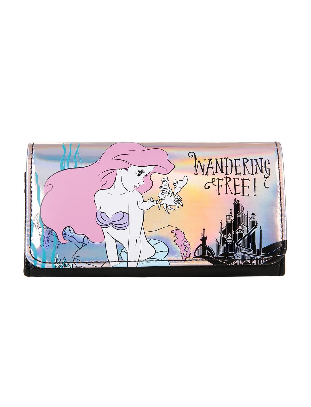 Disney The Little Mermaid Wandering Free Wallet, , hi-res
