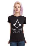 Assassin's Creed Syndicate Logo Girls T-Shirt, WHITE, hi-res
