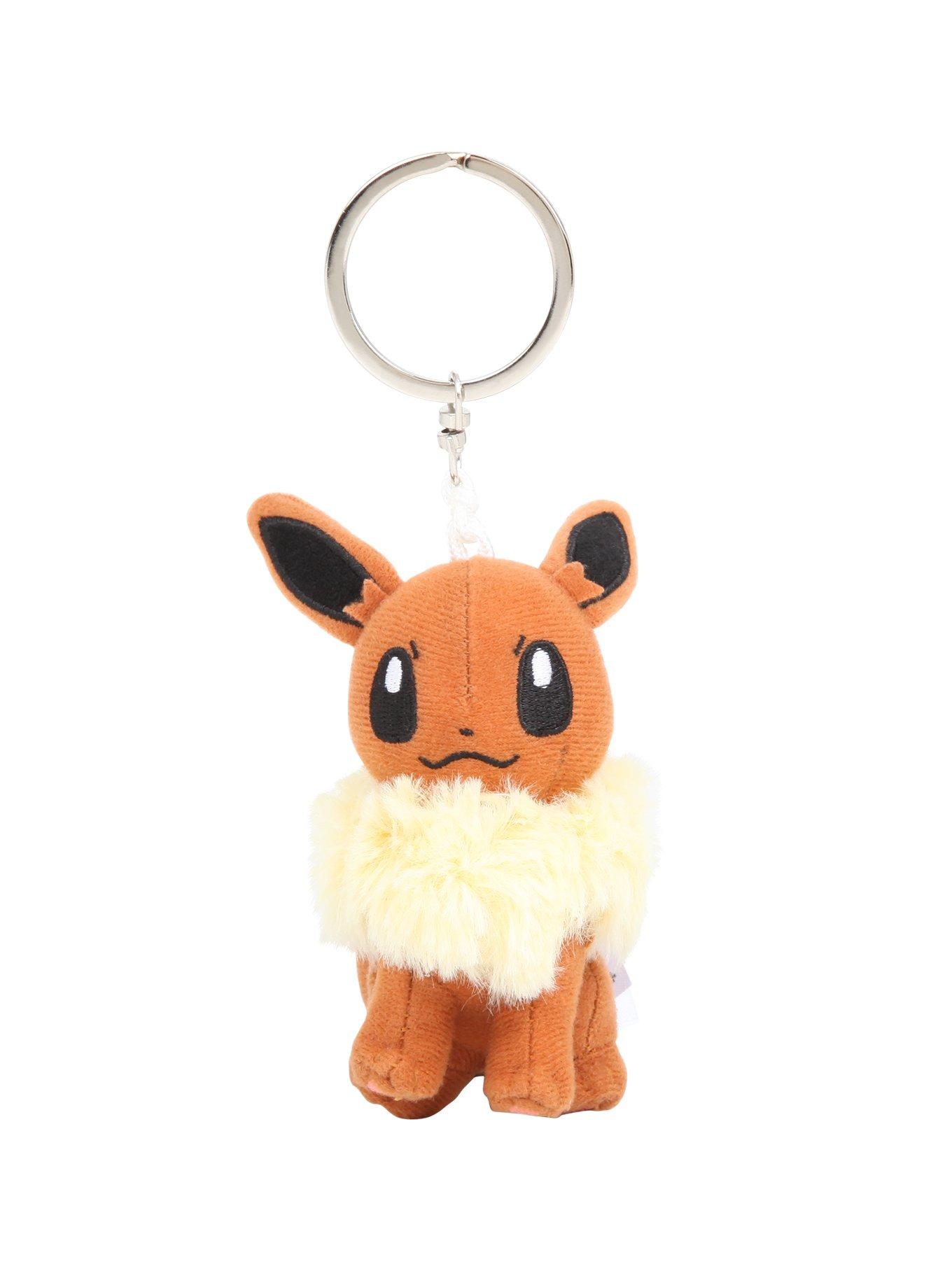 Pokemon Eevee Plush Key Chain, , hi-res