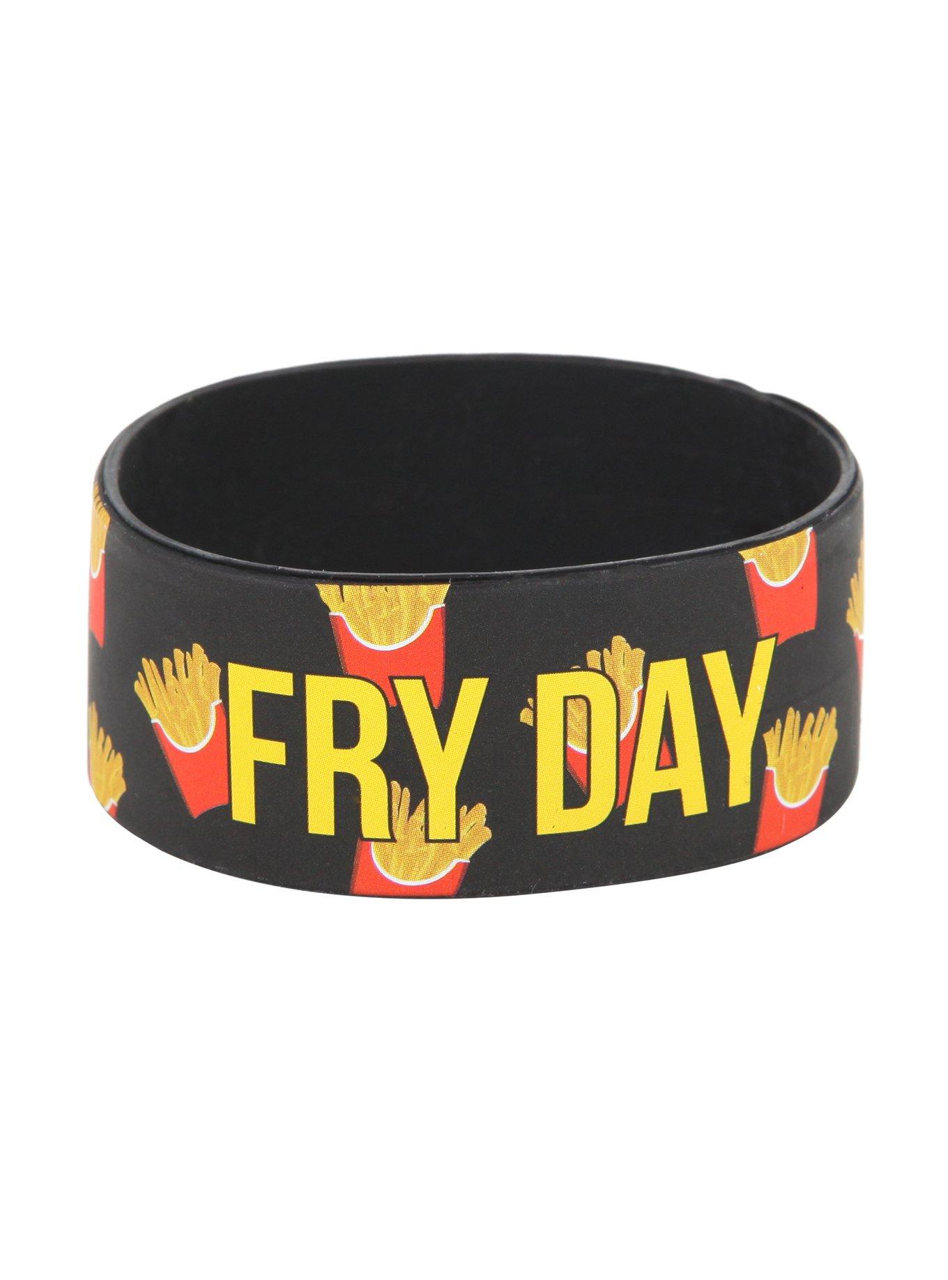 Fry Day Rubber Bracelet, , hi-res