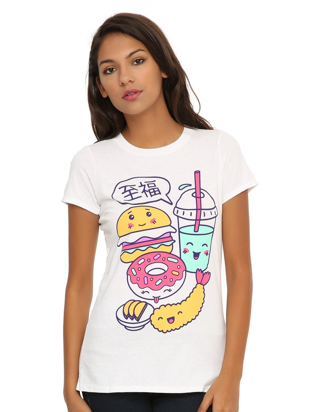 Food Friends Girls T-Shirt, , hi-res