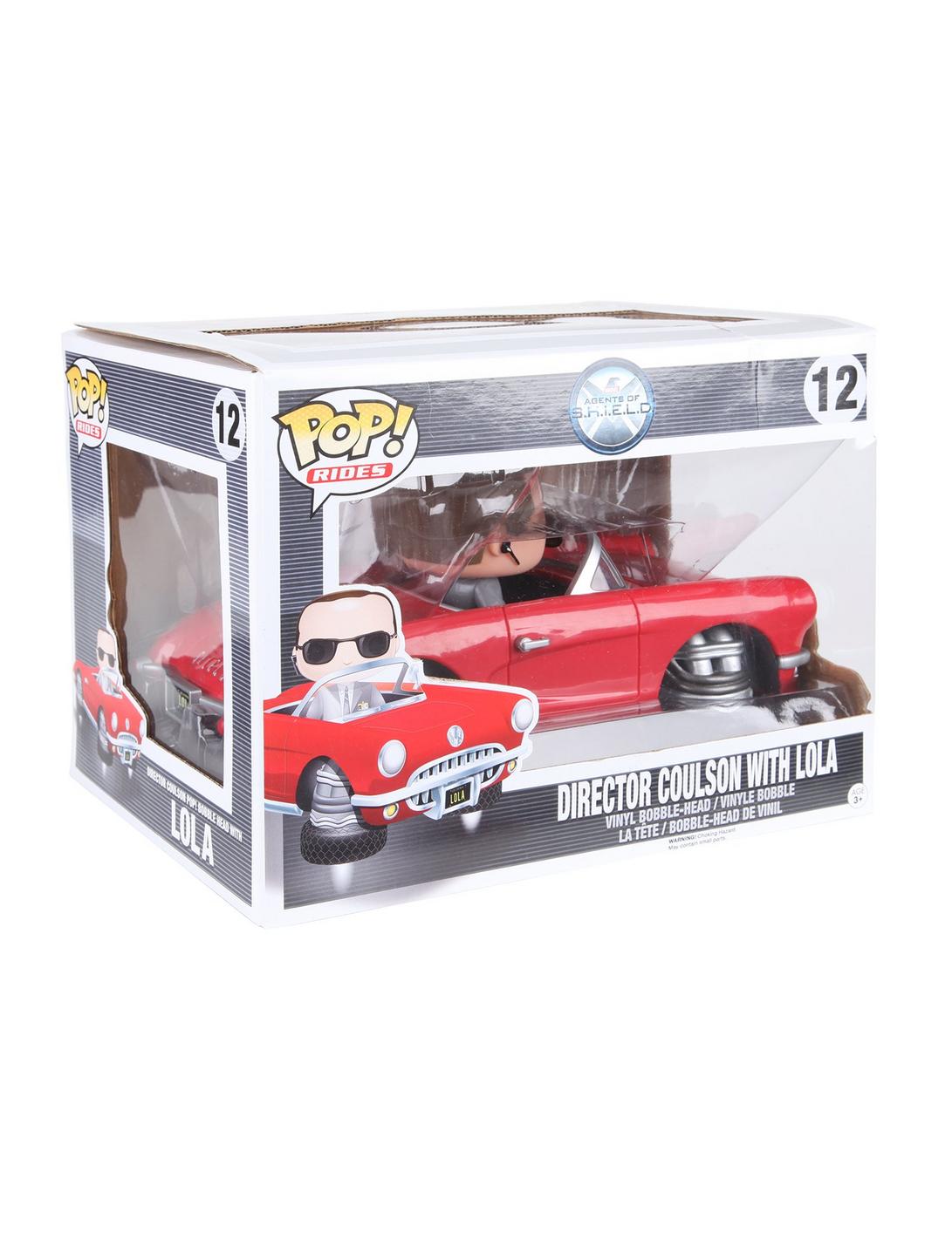 Funko Marvel Agents Of S.H.I.E.L.D. Pop! Rides Director Coulson With Lola Vinyl Vehicle, , hi-res