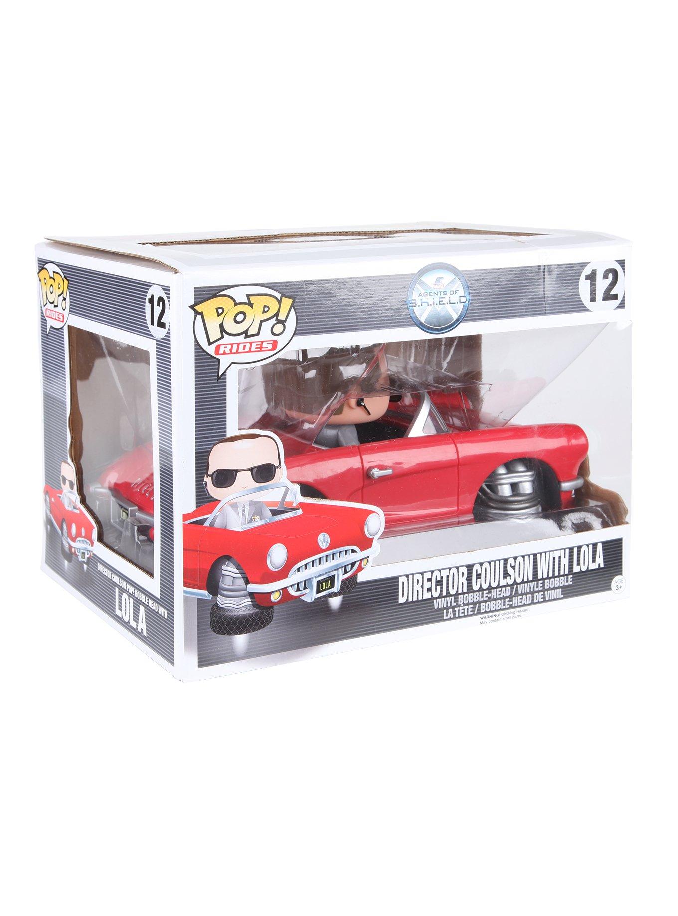 Funko Marvel Agents Of S.H.I.E.L.D. Pop! Rides Director Coulson With Lola Vinyl Vehicle, , hi-res
