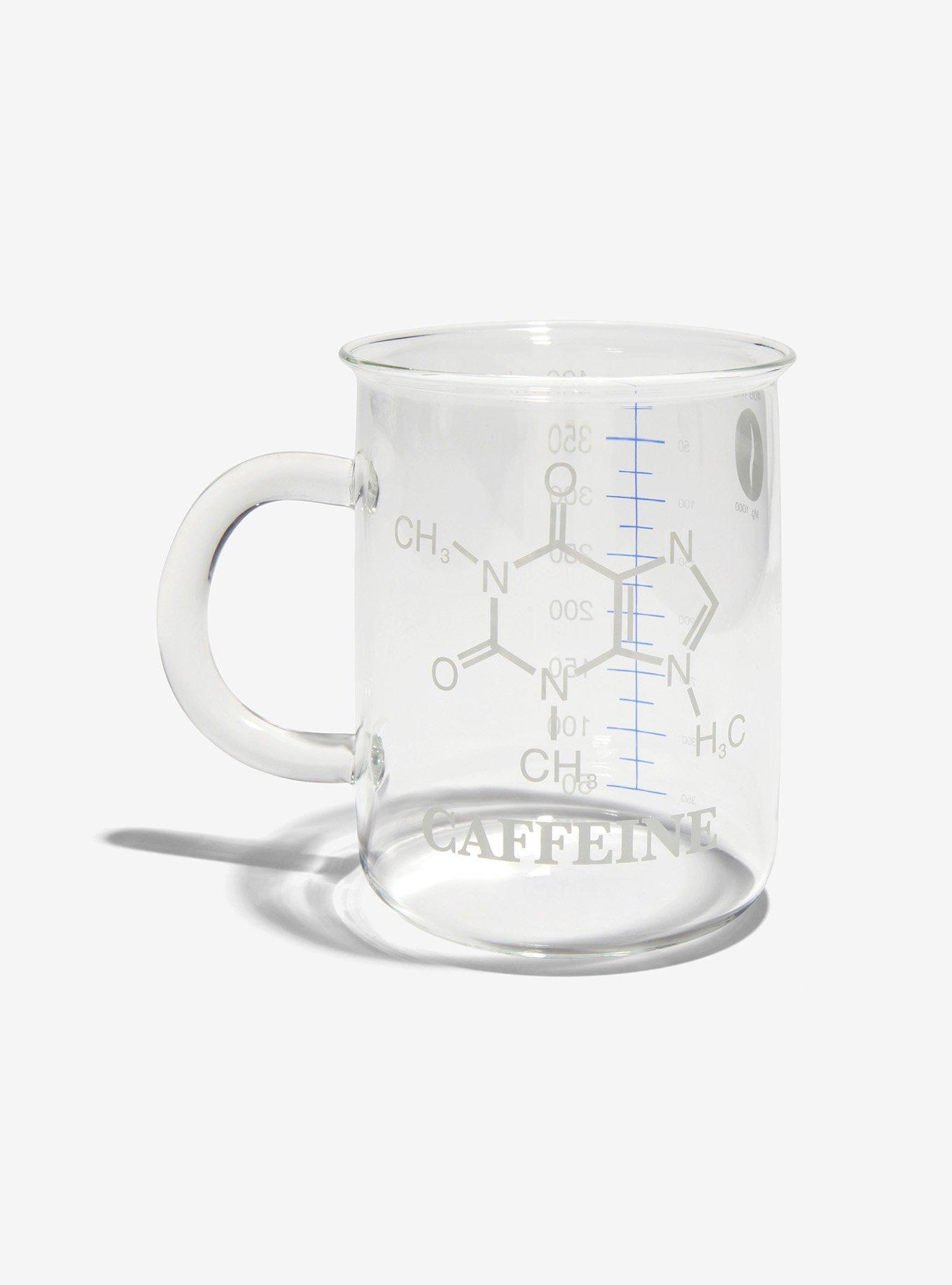 Caffeine Molecule Chemistry Beaker Mug, , hi-res