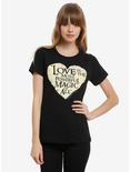 Once Upon A Time Love Is Magic Womens Tee, GREY, hi-res