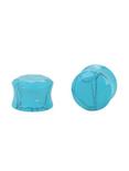 Stone Turquoise Faceted Plug 2 Pack, BLACK, hi-res