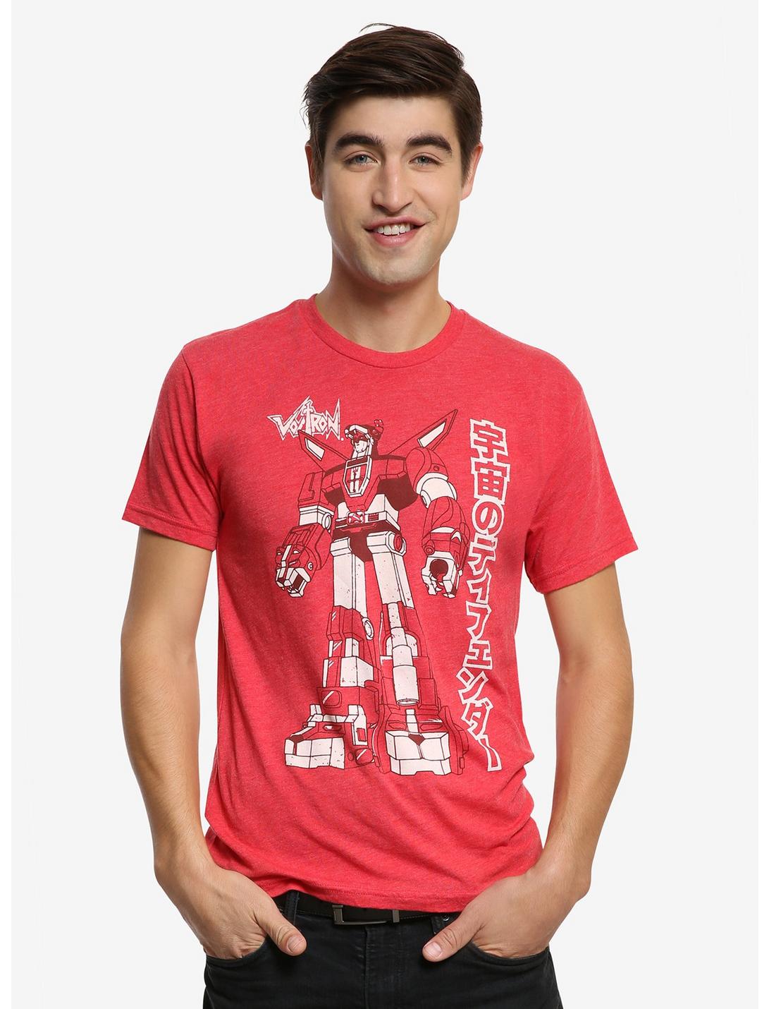 Voltron Retro Japanese T-Shirt, MULTI, hi-res