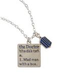 Doctor Who The Doctor Definition Necklace, , hi-res