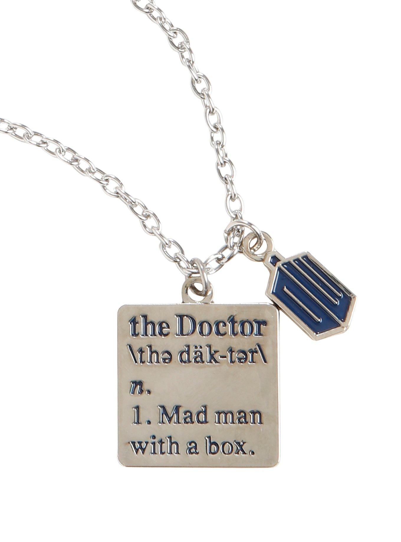 Doctor Who The Doctor Definition Necklace, , hi-res