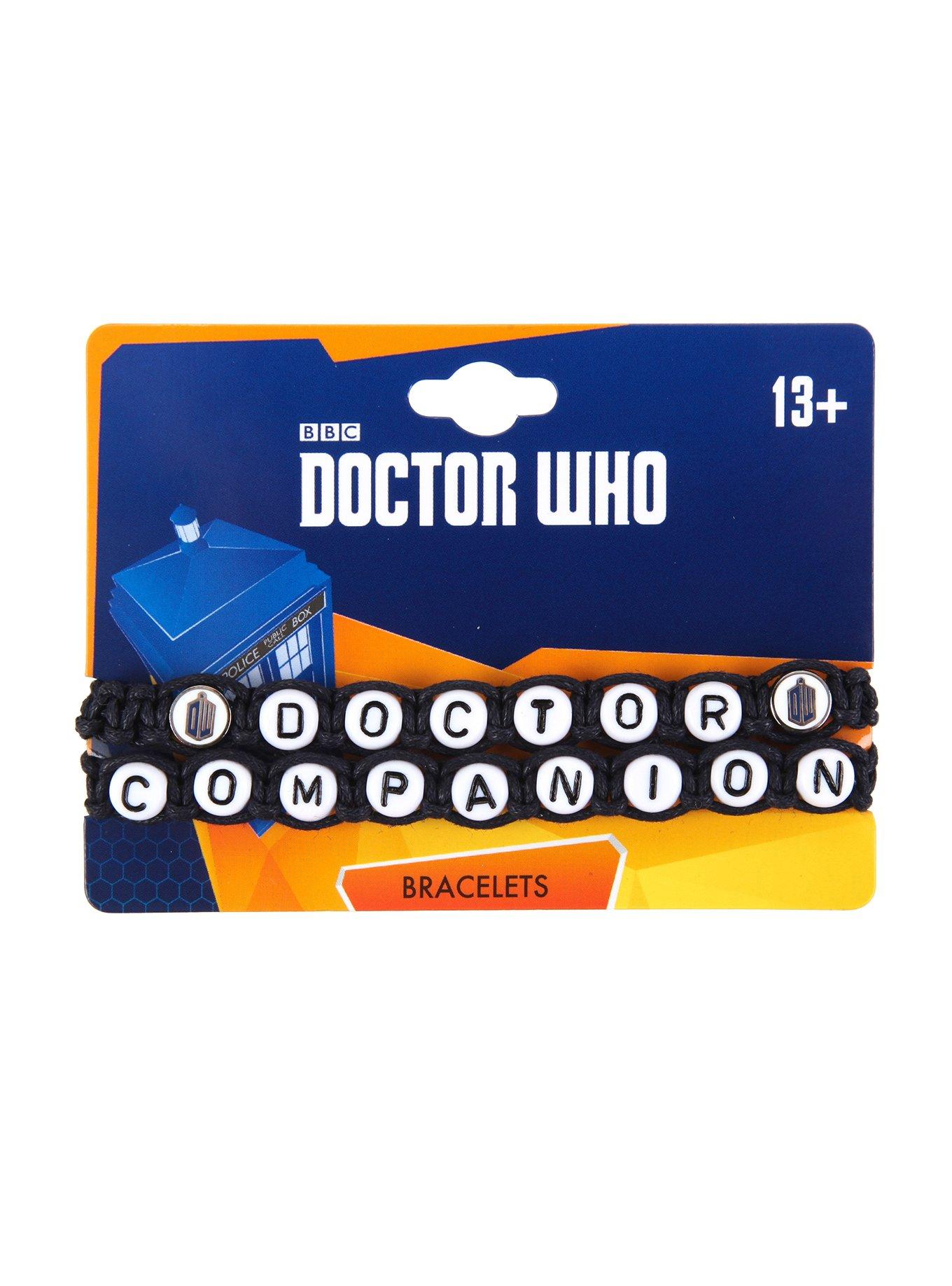 Doctor Who Doctor & Companion Cord Bracelet Set, , hi-res