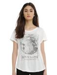 Moon Gypsy Rolled Sleeve T-Shirt, WHITE, hi-res
