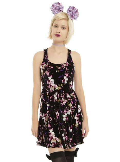 Velvet Rose Tank Swing Dress | Hot Topic