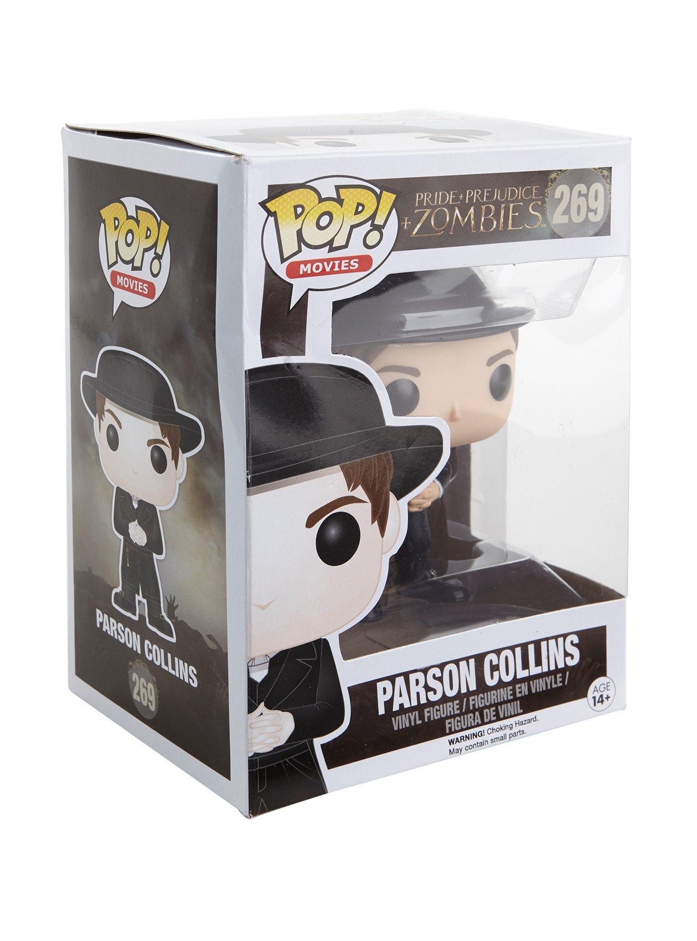 Funko Pride And Prejudice And Zombies Pop! Movies Parson Collins Vinyl ...