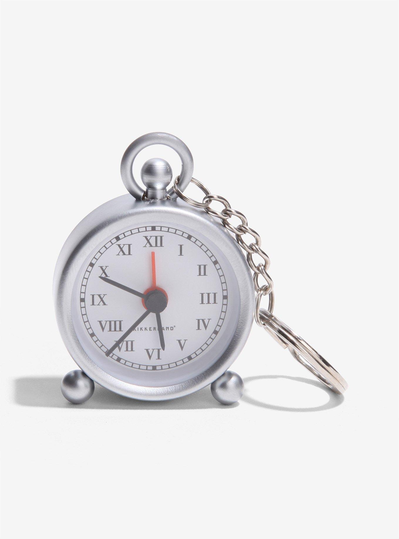 Mini Classic Alarm Clock Key Chain, , hi-res