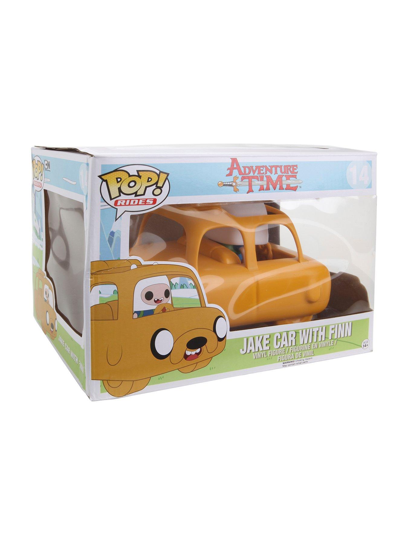 Funko Adventure Time Pop Rides Jake Car With Finn Vinyl Collectible Hot Topic