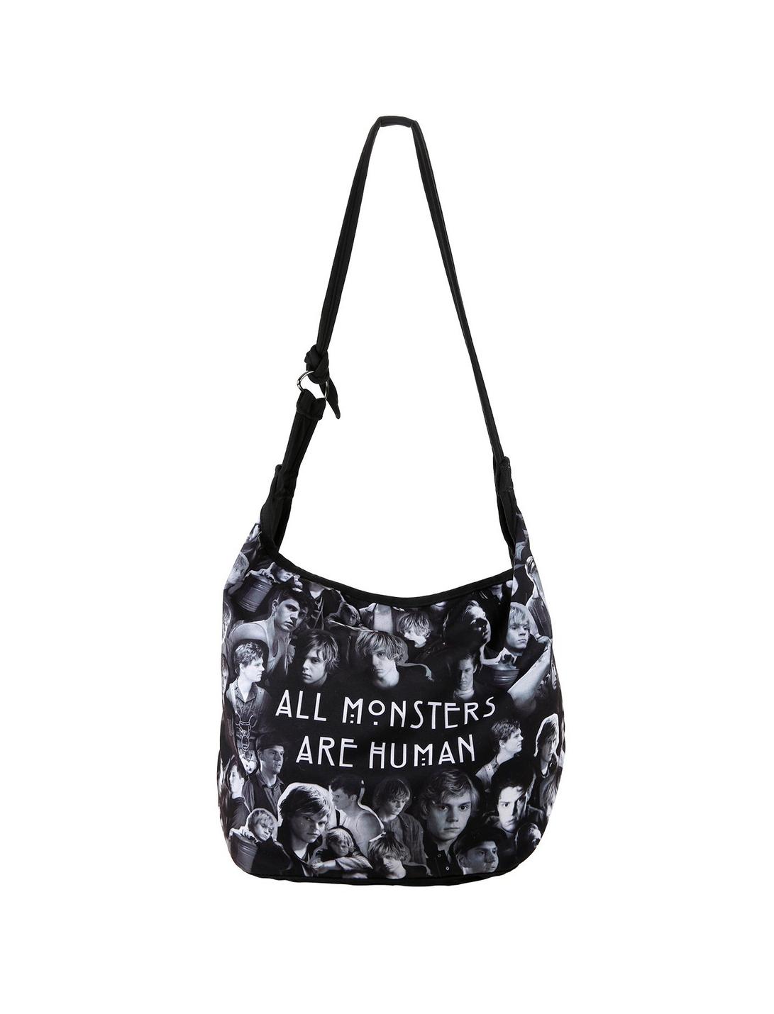 American Horror Story All Monsters Are Human Hobo Bag, , hi-res