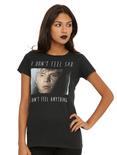 American Horror Story Tate I Don't Feel Sad Girls T-Shirt, BLACK, hi-res