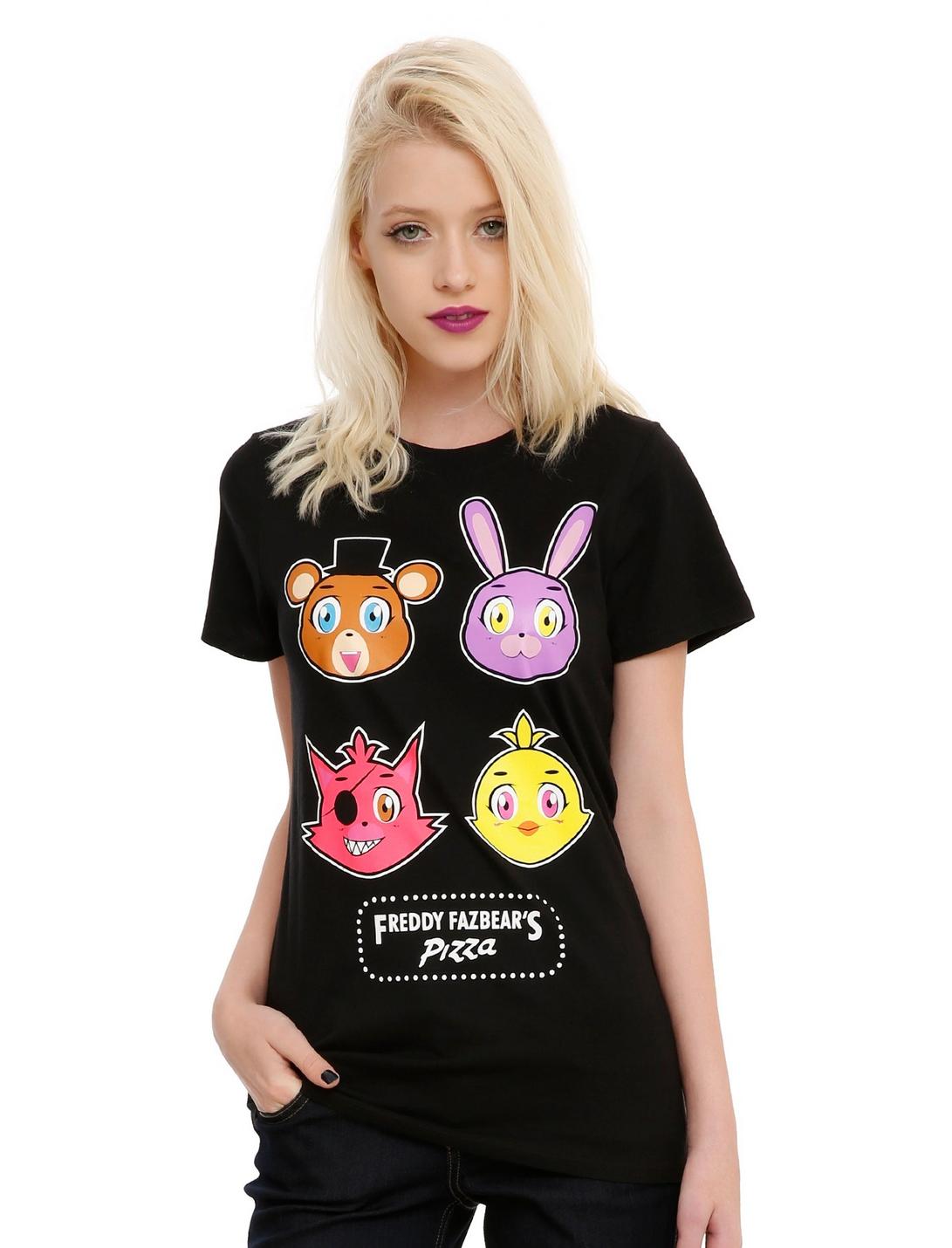 Five Nights At Freddy's Character Icons Girls T-Shirt, , hi-res
