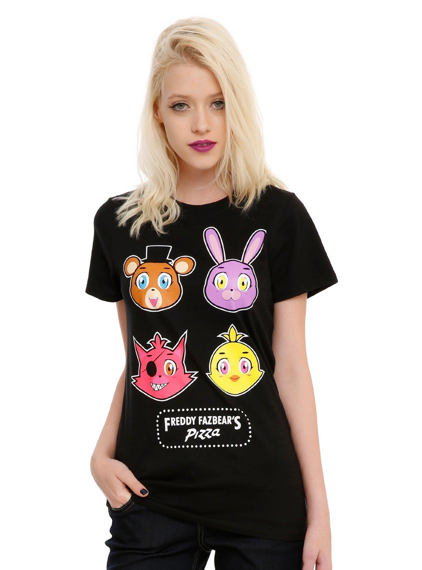 Five Nights At Freddy's Character Icons Girls T-Shirt, , hi-res