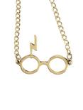 Harry Potter Glasses Logo Necklace, , hi-res