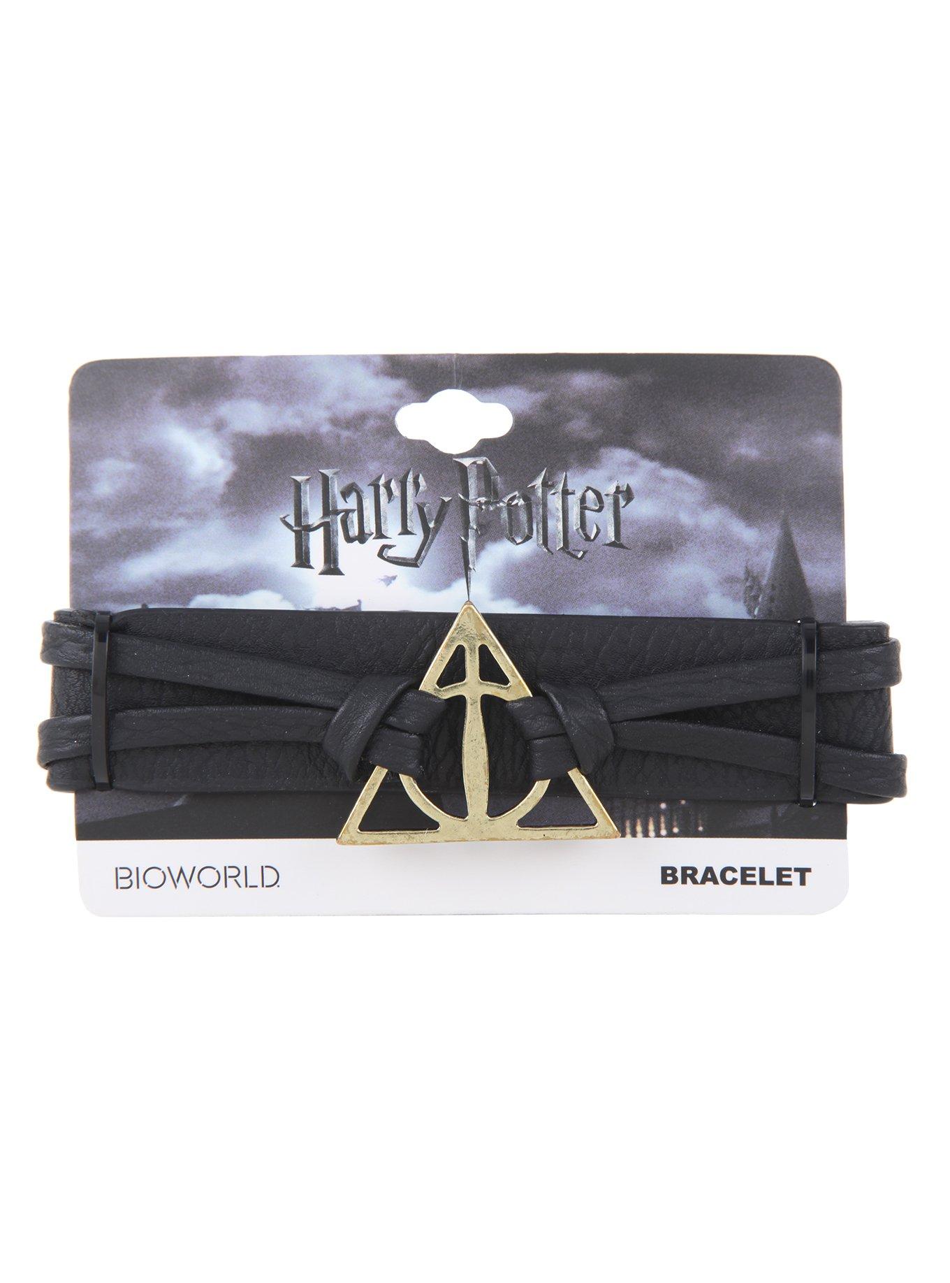 Harry Potter Deathly Hallows Snap Bracelet, , hi-res