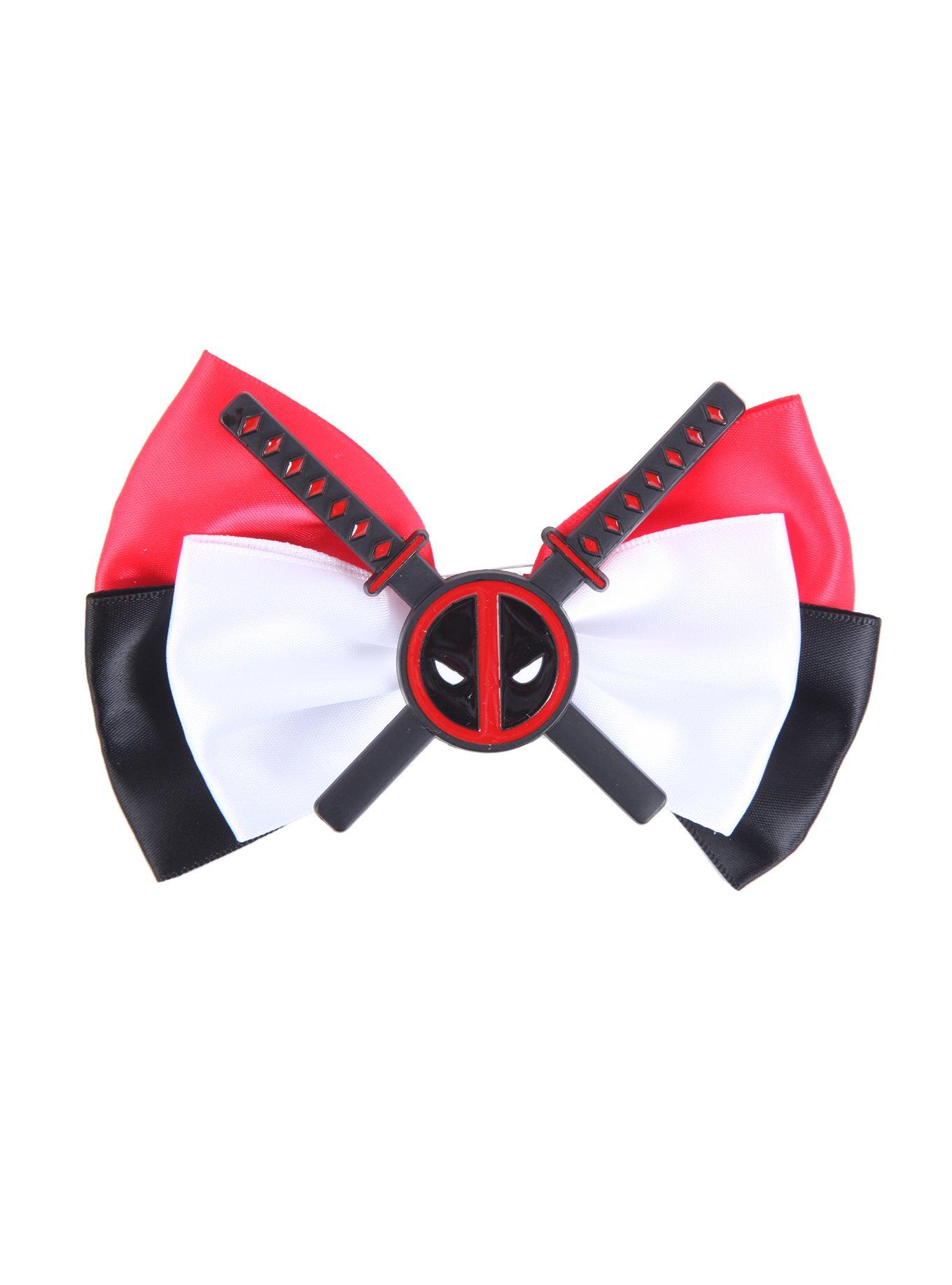 Marvel Deadpool Cosplay Hair Bow, , hi-res