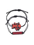 Marvel Deadpool Cord Bracelet Set, , hi-res