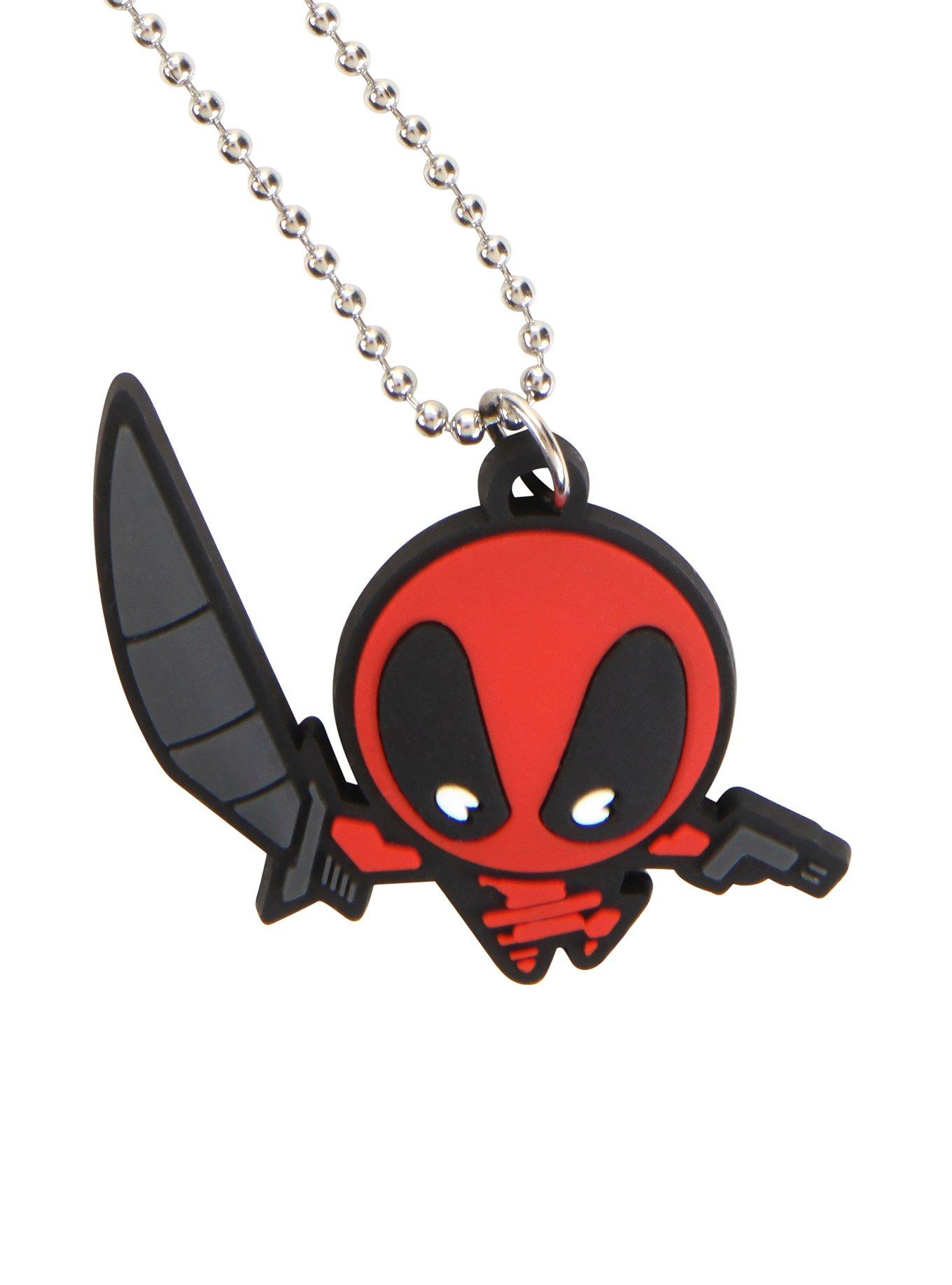 Marvel Deadpool Kawaii Necklace, , hi-res