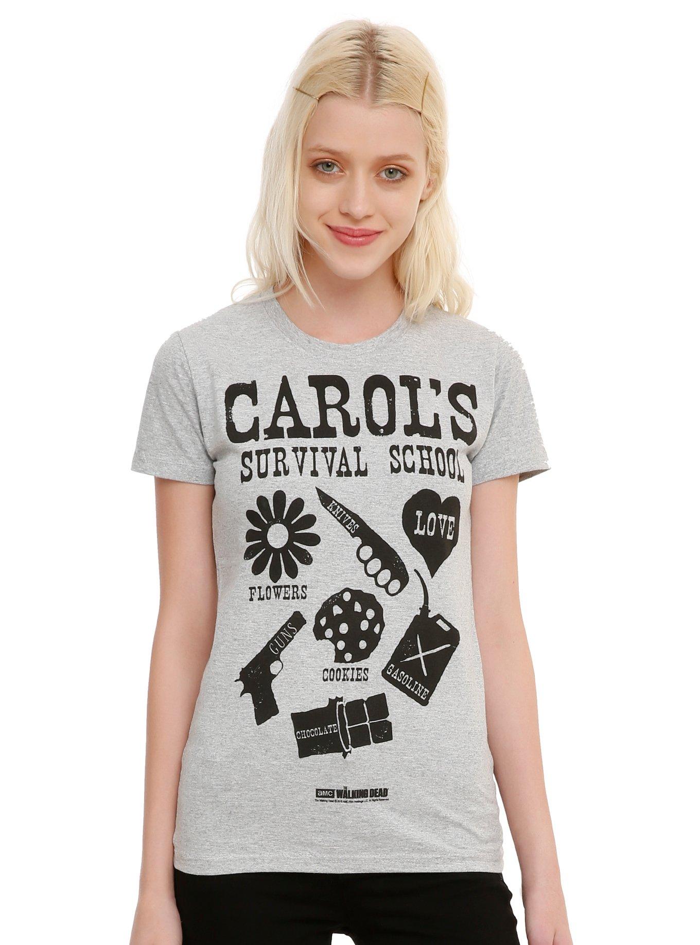 The Walking Dead Carol's Survival School Girls T-Shirt, , hi-res