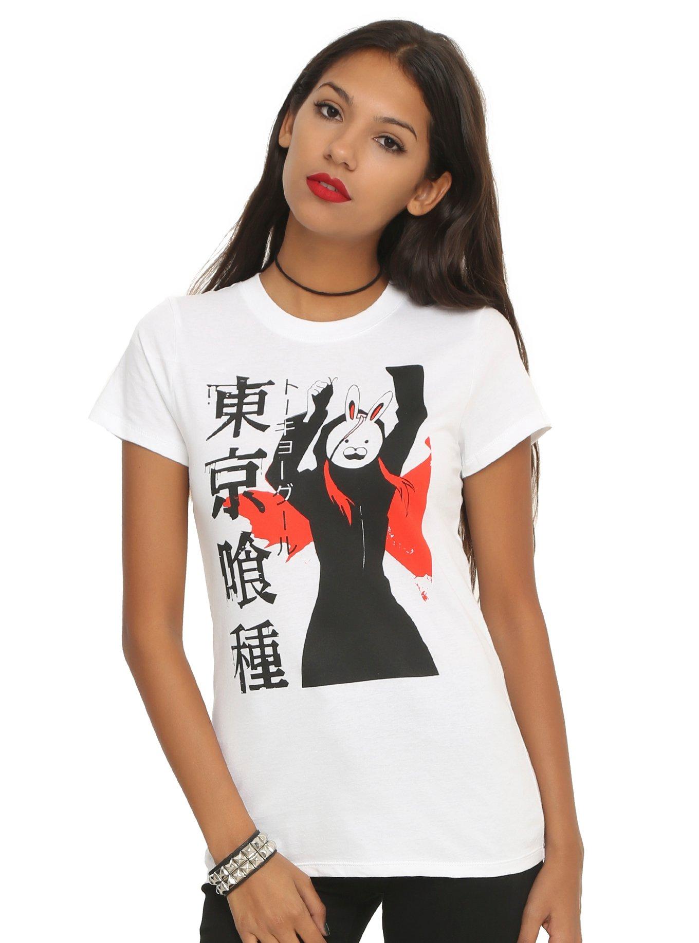 Tokyo Ghoul Touka Bunny Mask Girls T-Shirt | Hot Topic