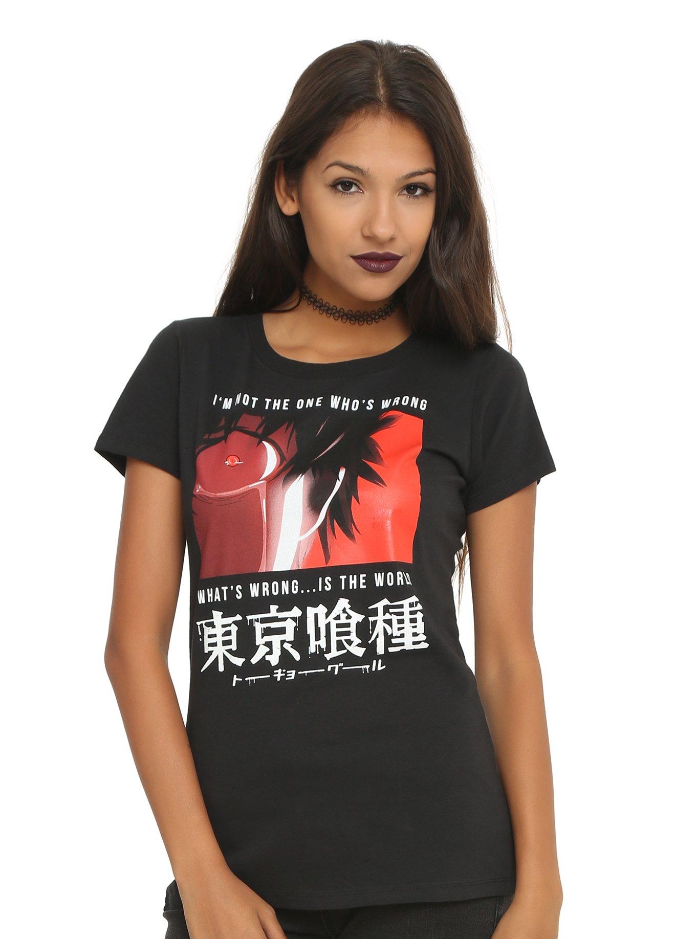 Tokyo Ghoul The World Is Wrong Girls T-Shirt, , hi-res