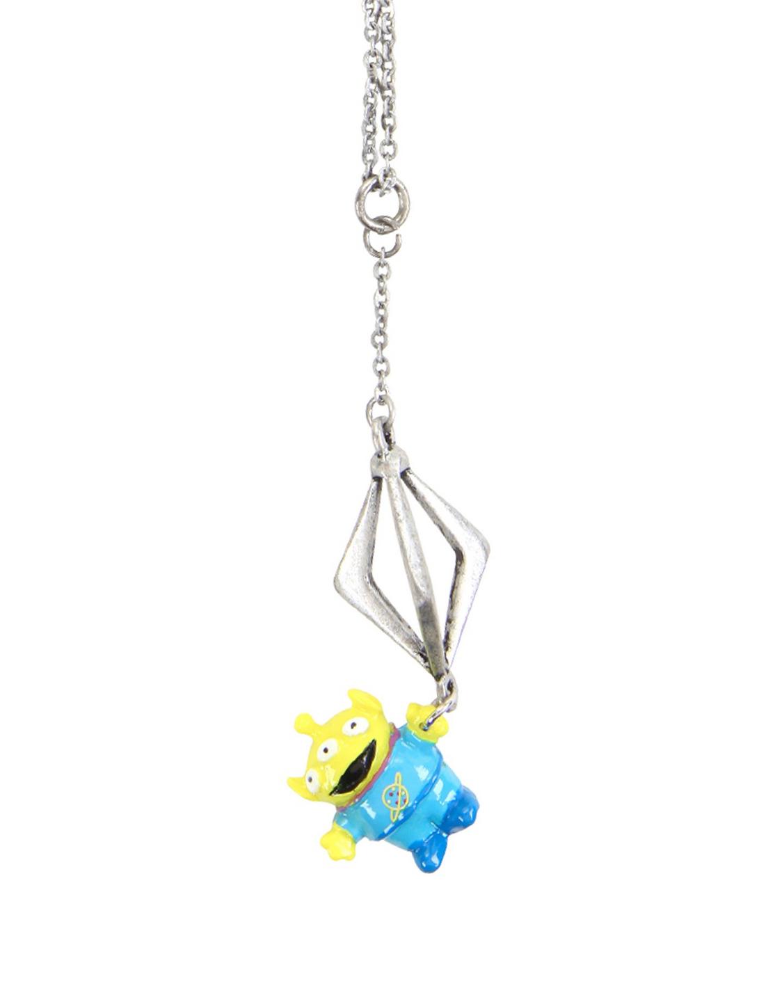 Toy Story Aliens Woody Buzz Claw Silver Gift Jewelry Disney Pendant Necklace