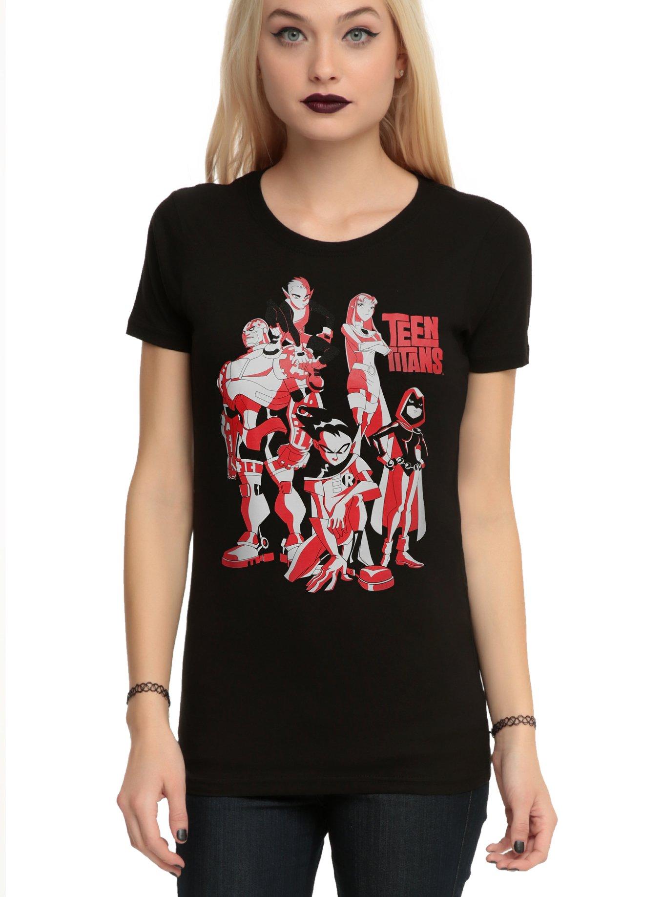 Teen Titans Group Girls T-Shirt, , hi-res