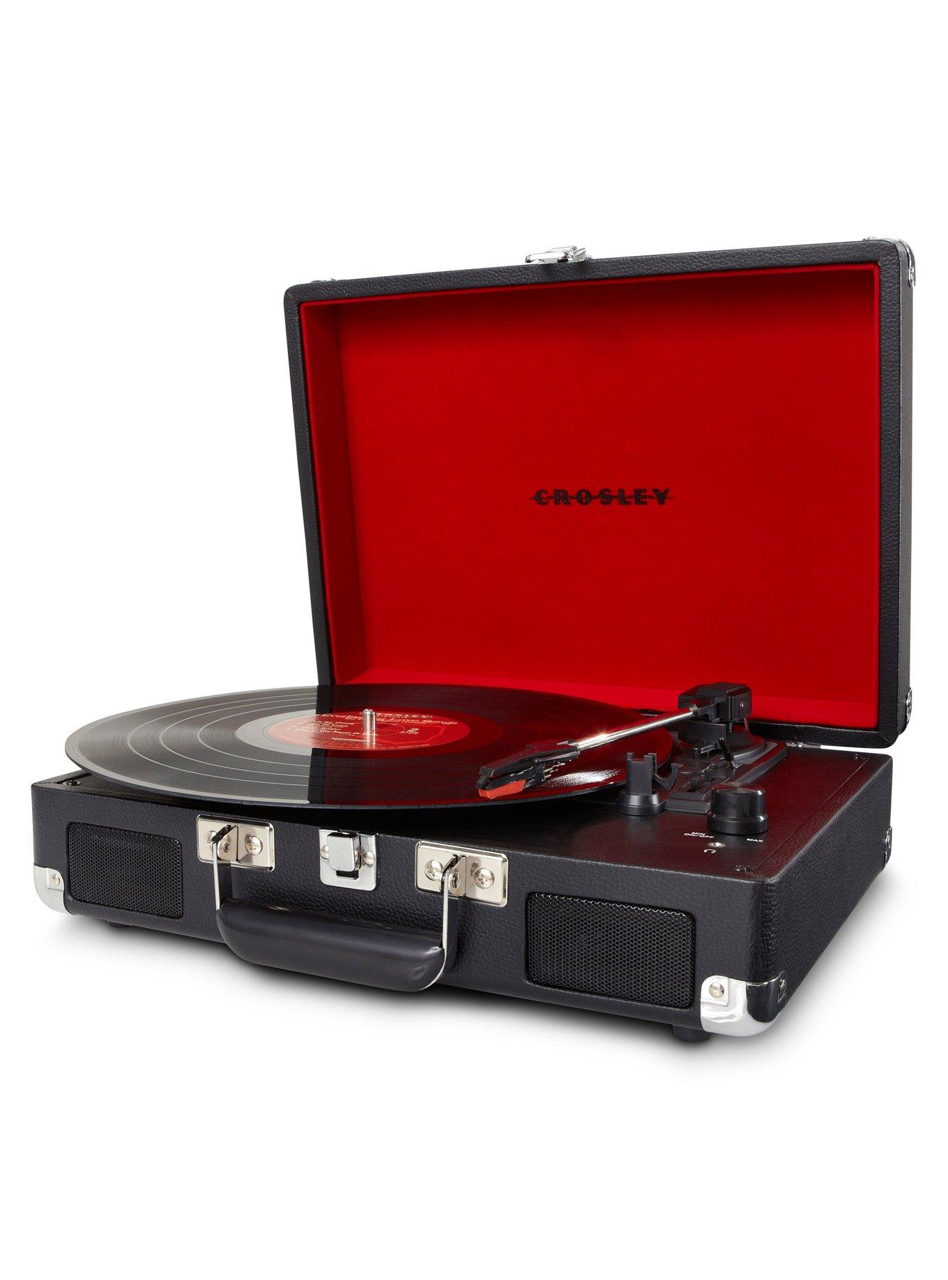 Crosley Black Cruiser Turntable, , hi-res
