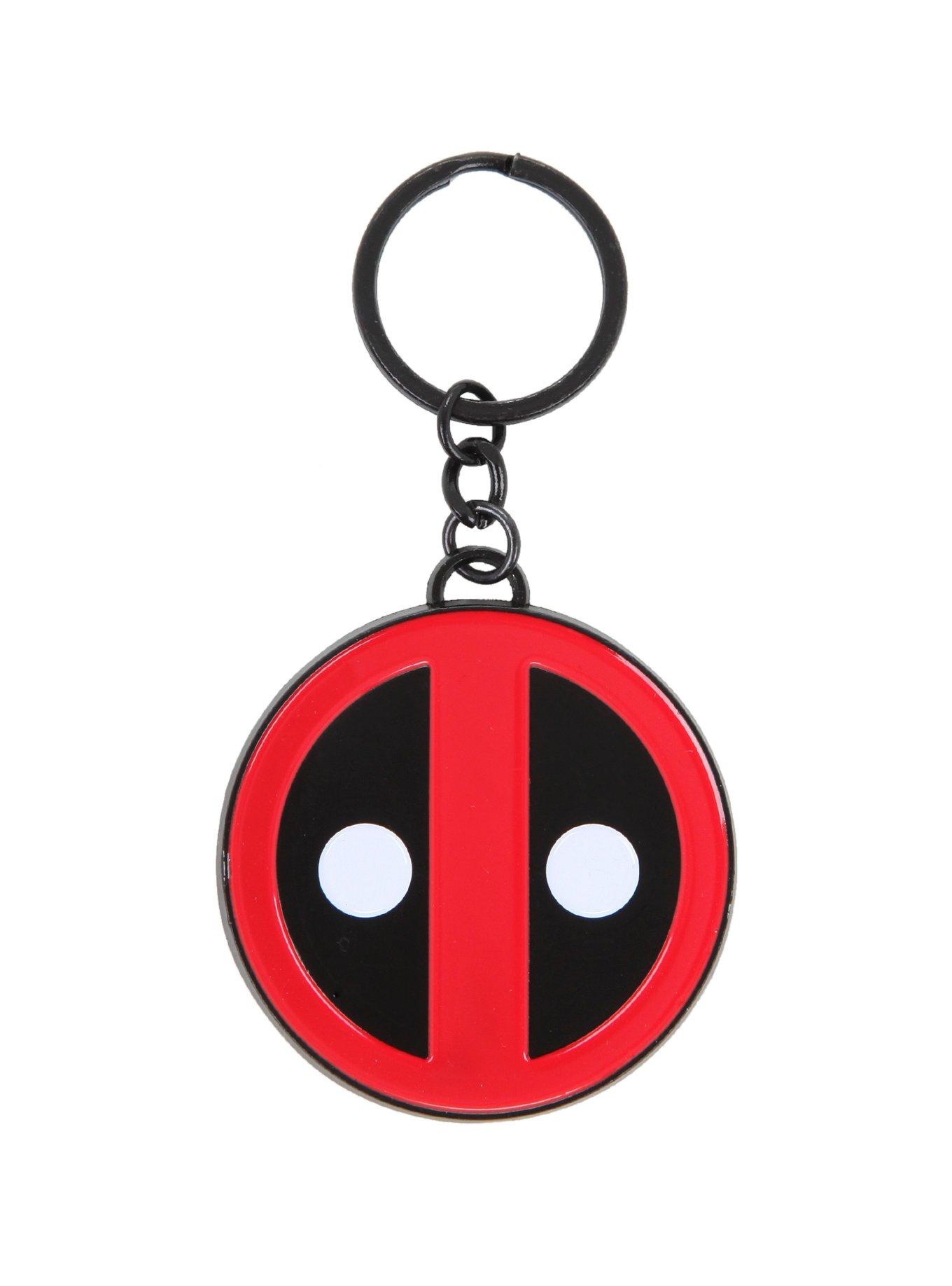 Deadpool Logo Key Chain, , hi-res