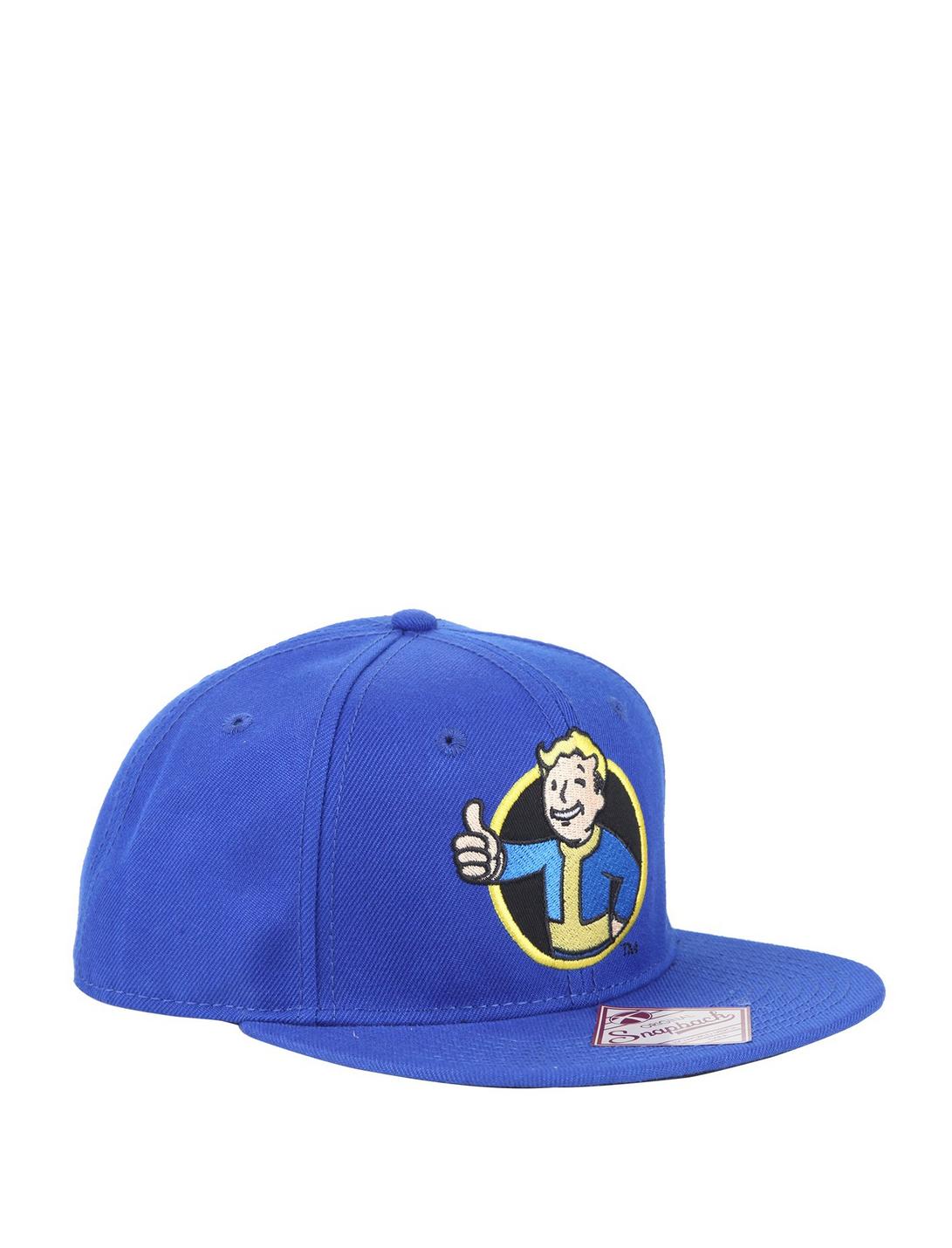 Fallout Vault Boy Snapback Hat, , hi-res
