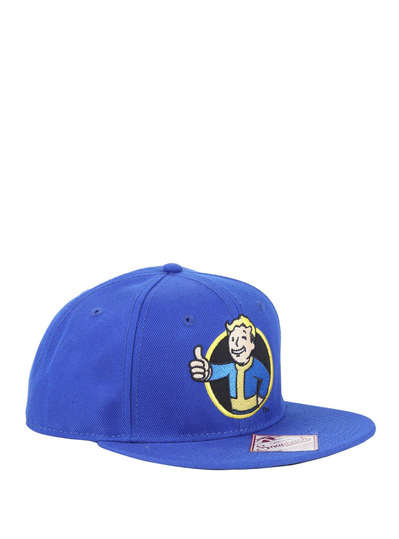 Fallout Vault Boy Snapback Hat, , hi-res