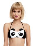 Panda Swim Top, BLACK-WHITE, hi-res