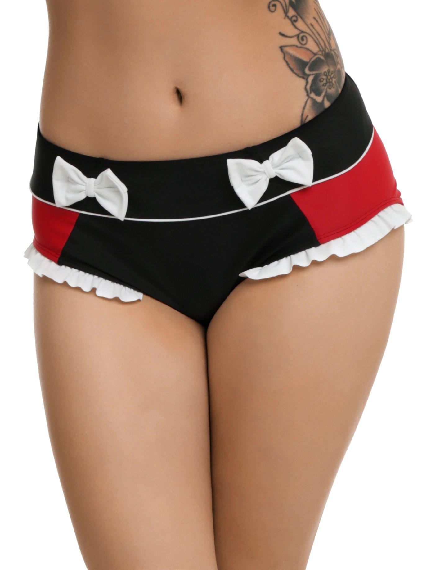 DC Comics Harley Quinn Swim Bottoms, MULTI, hi-res