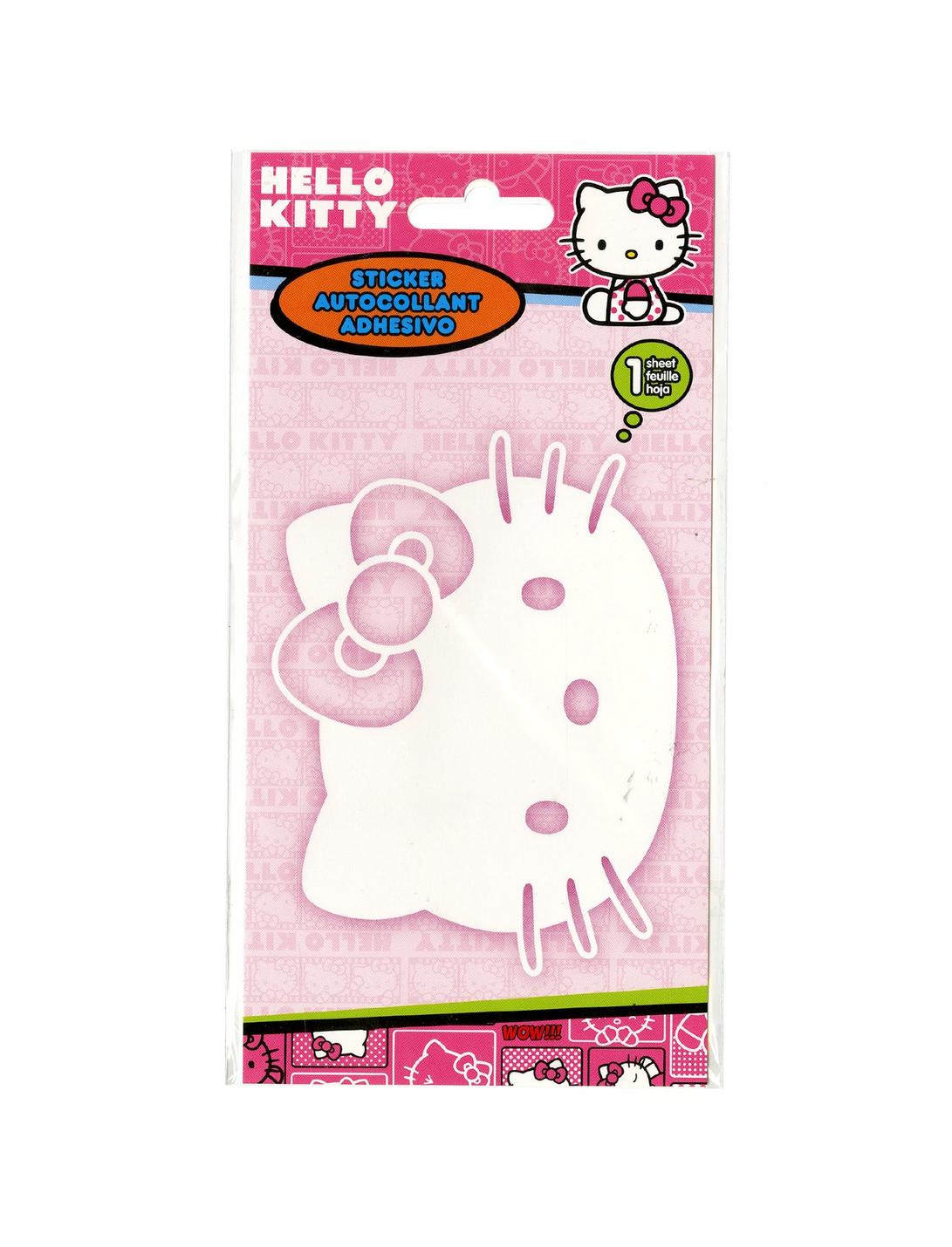 Hello Kitty Head Decal, , hi-res
