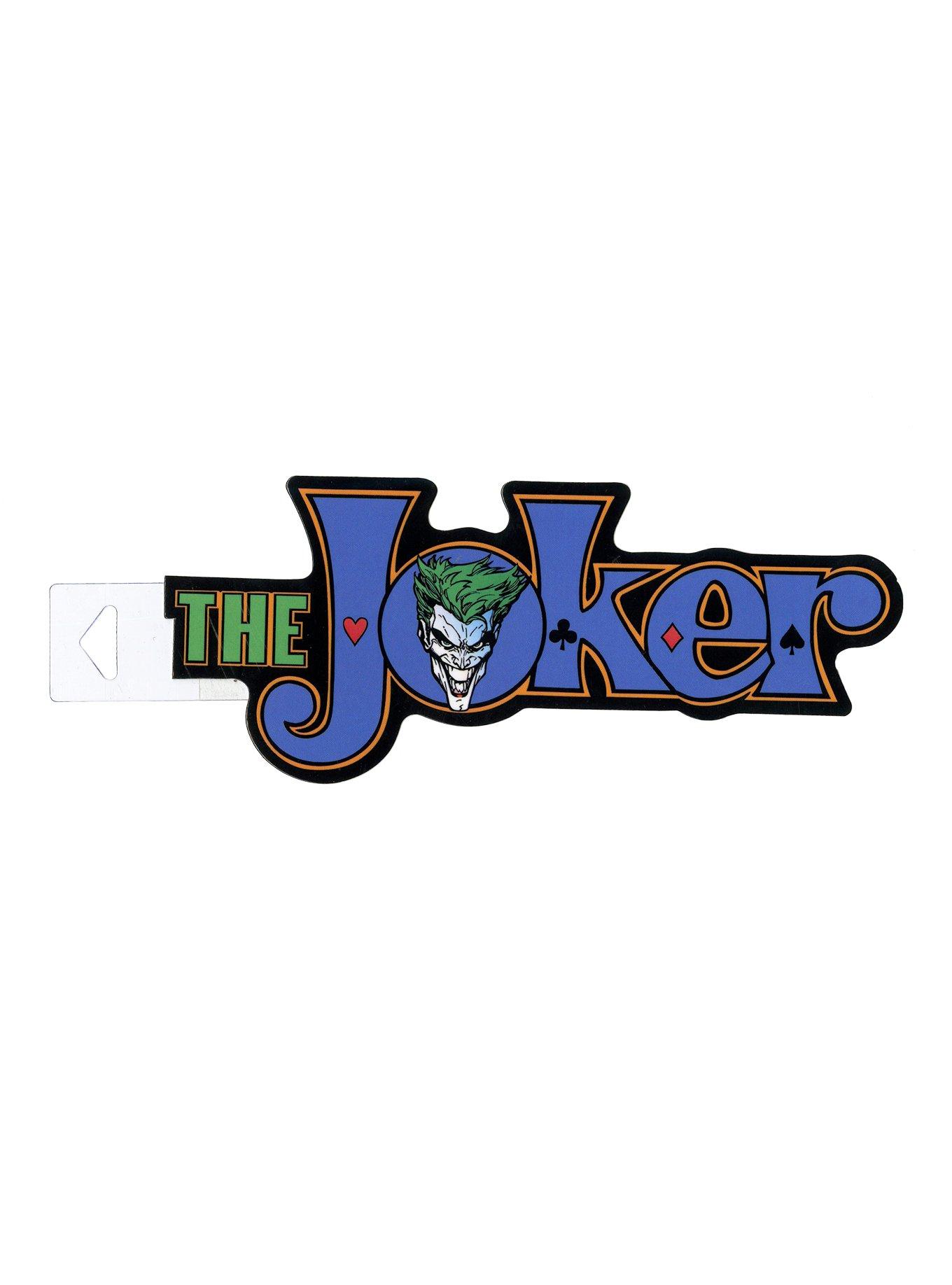 DC Comics The Joker Logo Sticker | Hot Topic