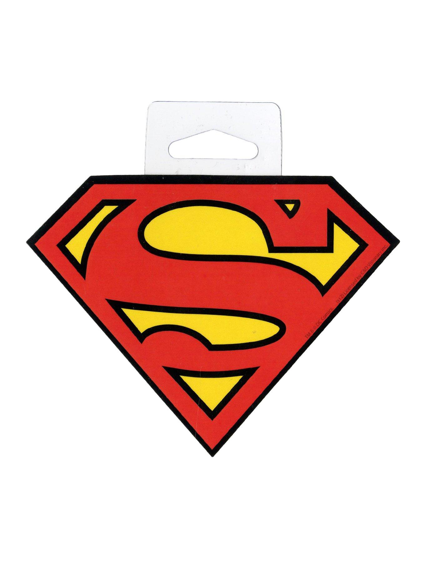 DC Comics Superman Logo Sticker, , hi-res